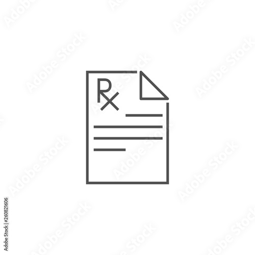 Prescription Vector Icon © A Oleksii