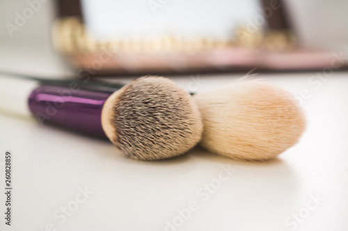 two make-up brush