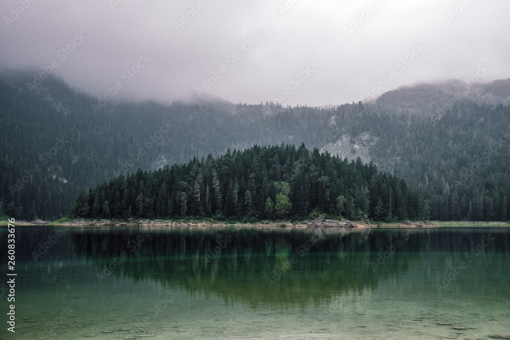 Black Lake in Durmitor National Park in Montenegro Black Lake in Durmitor National Park in Montenegro