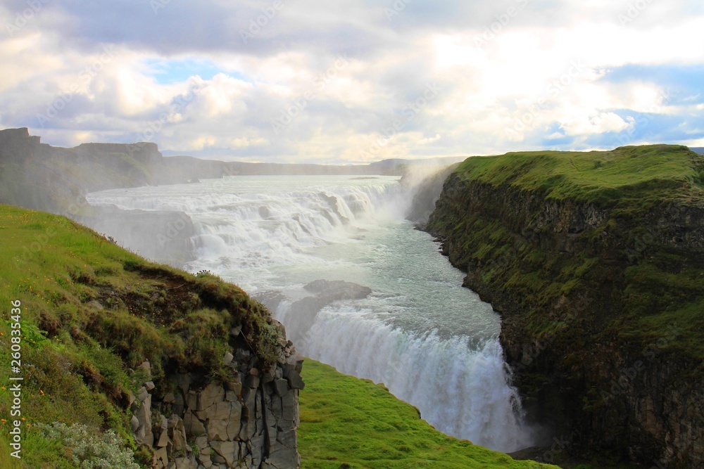 Fototapeta premium Gullfoss waterfall, Iceland