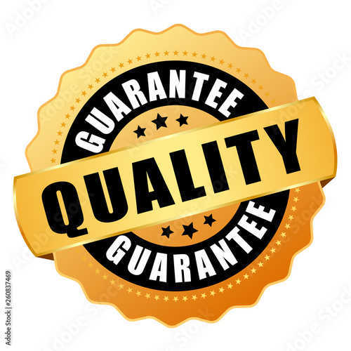 Quality guarantee gold stamp