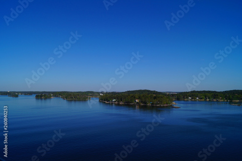 Die Inseln im Schärenmeer in Schweden