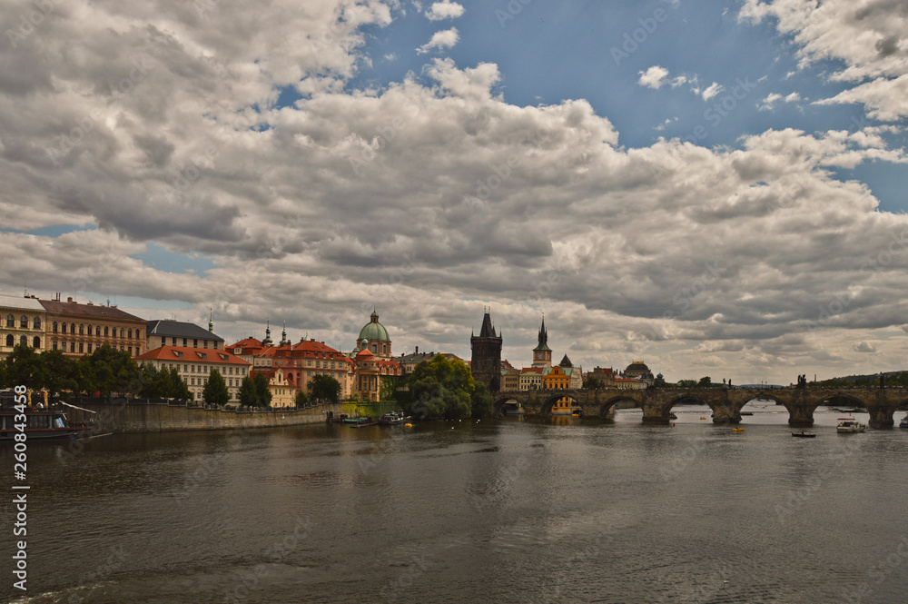 View of Prague, capital of the Czech republic