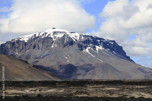 Herdubreid mountain, Highlands, Iceland © jindrich