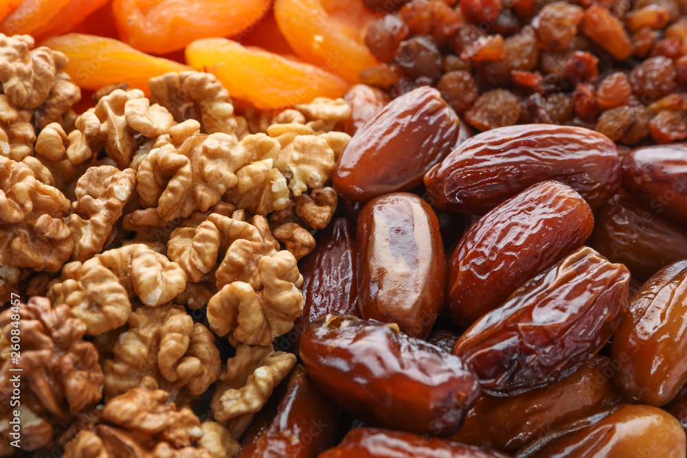 Delicious healthy food as background, space for text Delicious healthy food as background, space for text