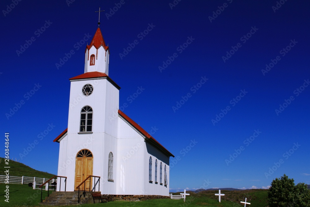 Helgafell Church, Iceland