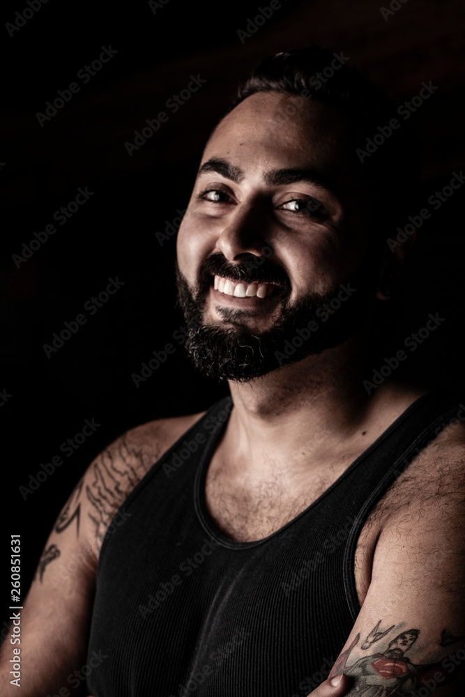 Fototapeta premium Contrast Portrait Shot