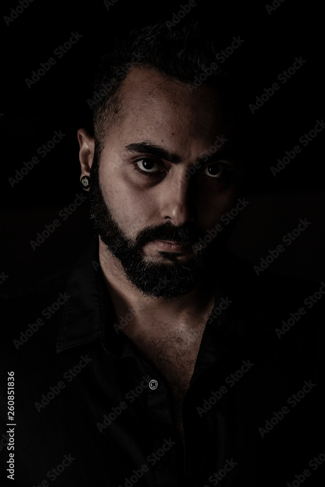 Fototapeta premium Contrast Portrait Shot