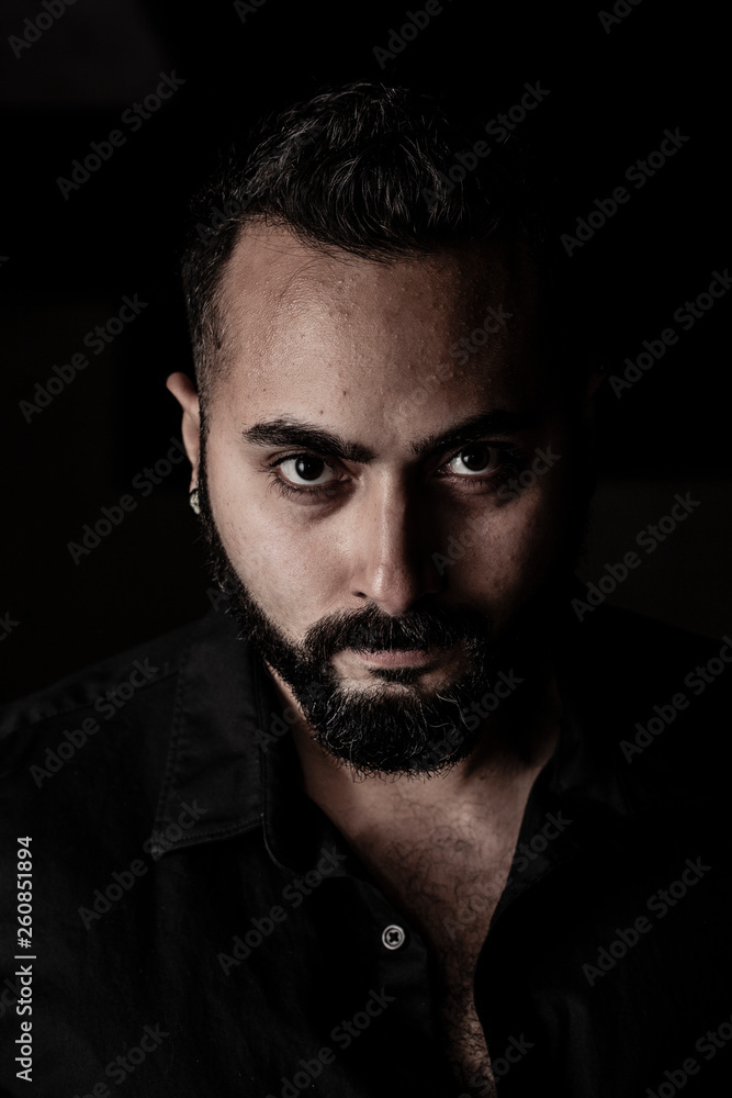 Obraz premium Contrast Portrait Shot