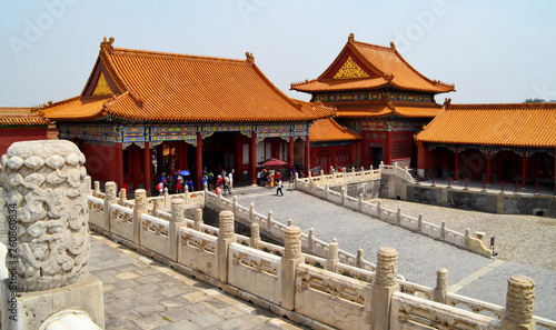 Forbidden city in Beijing, China 