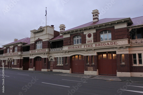 Hobart Fire Brigade Building Tasmania Australia