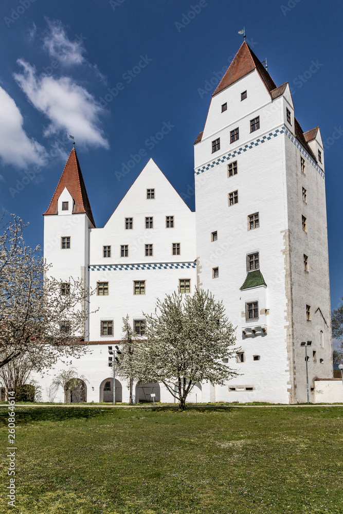 New castle in Ingolstadt, Bavaria, Germany Bavaria, Germany
