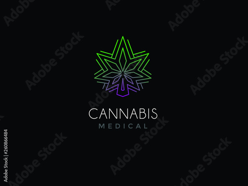 Logo for a company that produces cannabis derived medicine