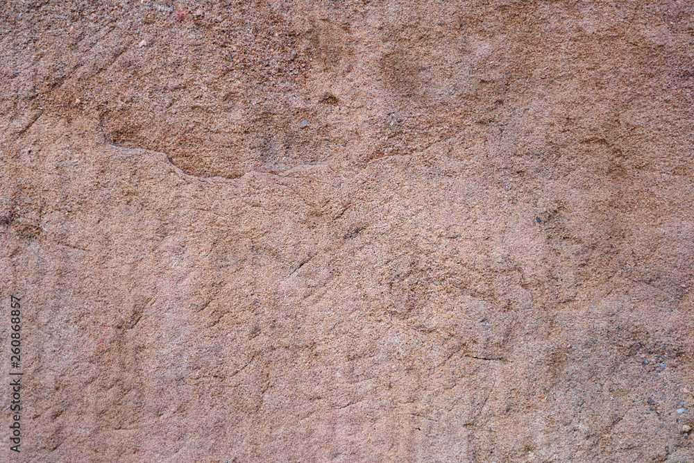Rare vintage granite wall. Natural background texture.