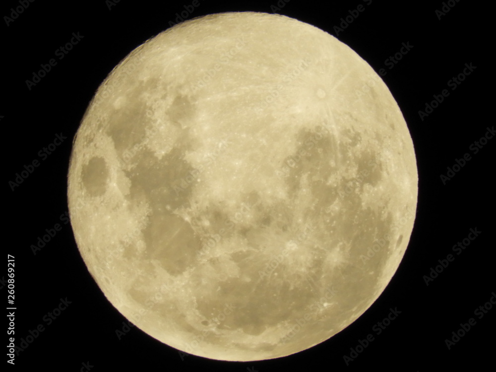 Naklejka premium Moon