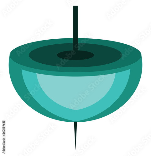 Spinning whirligig Chinese New Yearillustration vector on white background