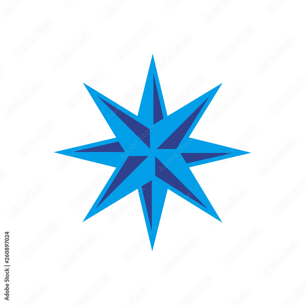 Compass icon logo design vector template Compass icon logo design vector template