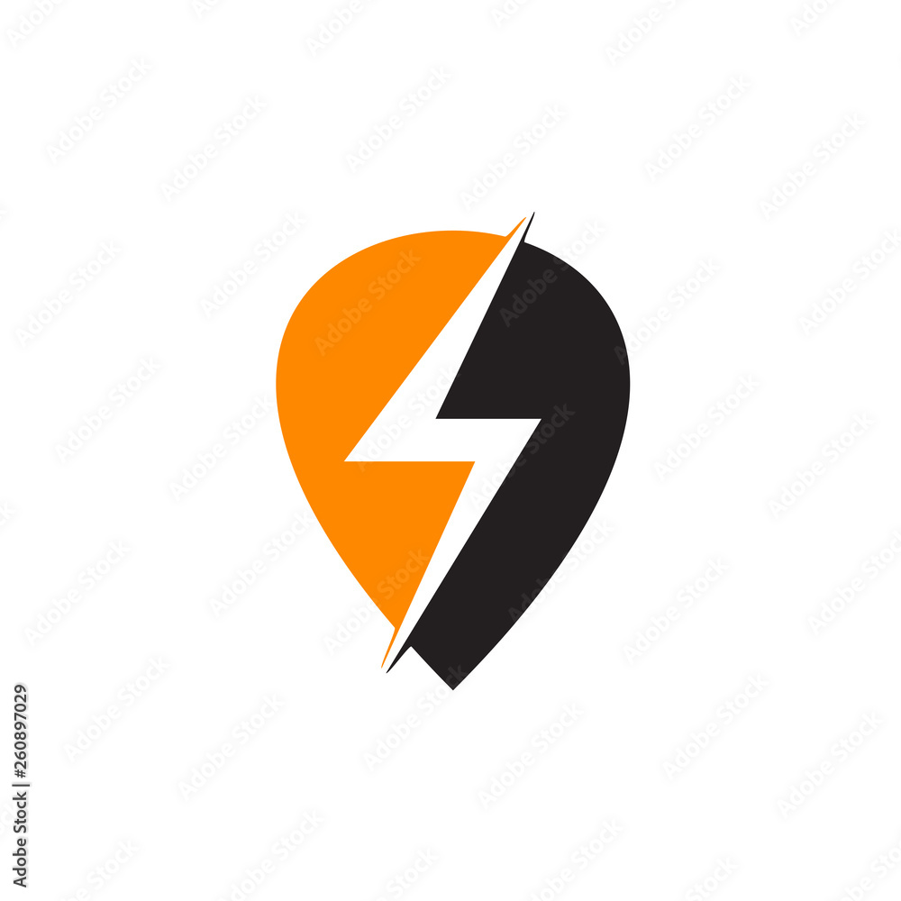 Industrial icon logo design vector template Industrial icon logo design vector template