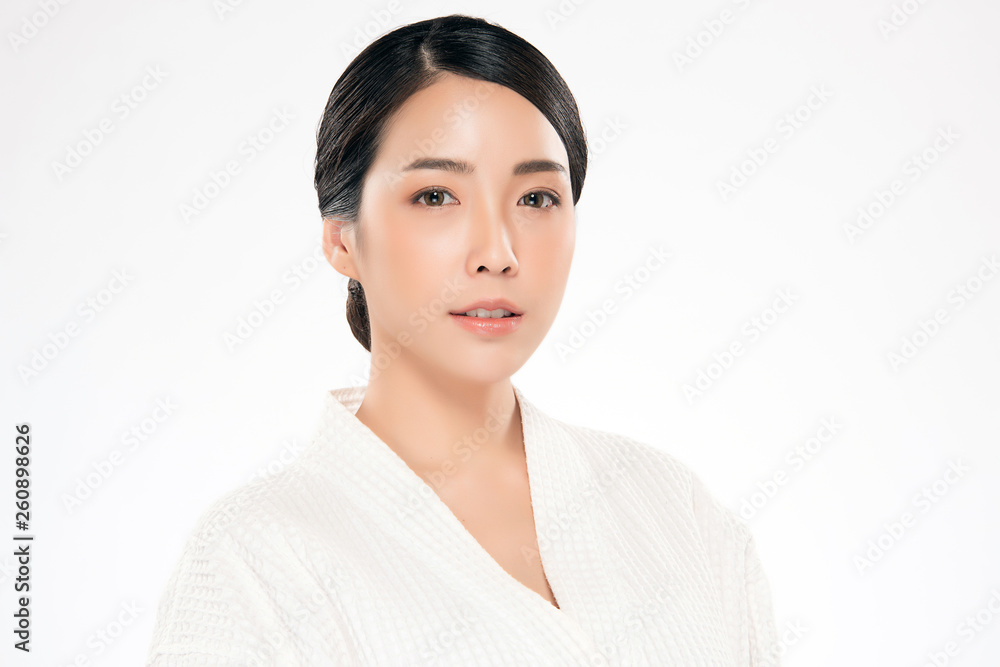 Beautiful Young asian Woman with Clean Fresh Skin Beautiful Young asian Woman with Clean Fresh Skin