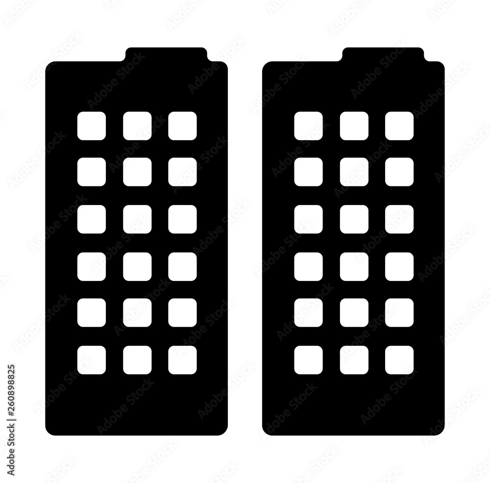 Naklejka premium building, office, company icon