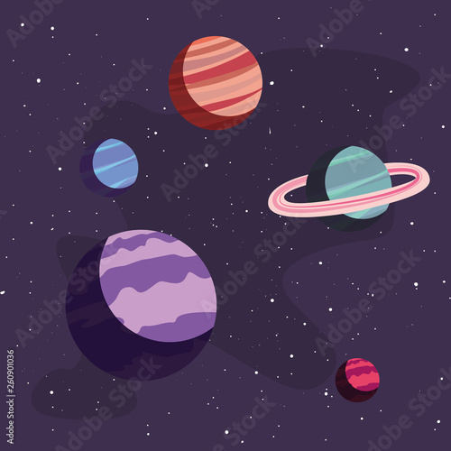 system solar planet