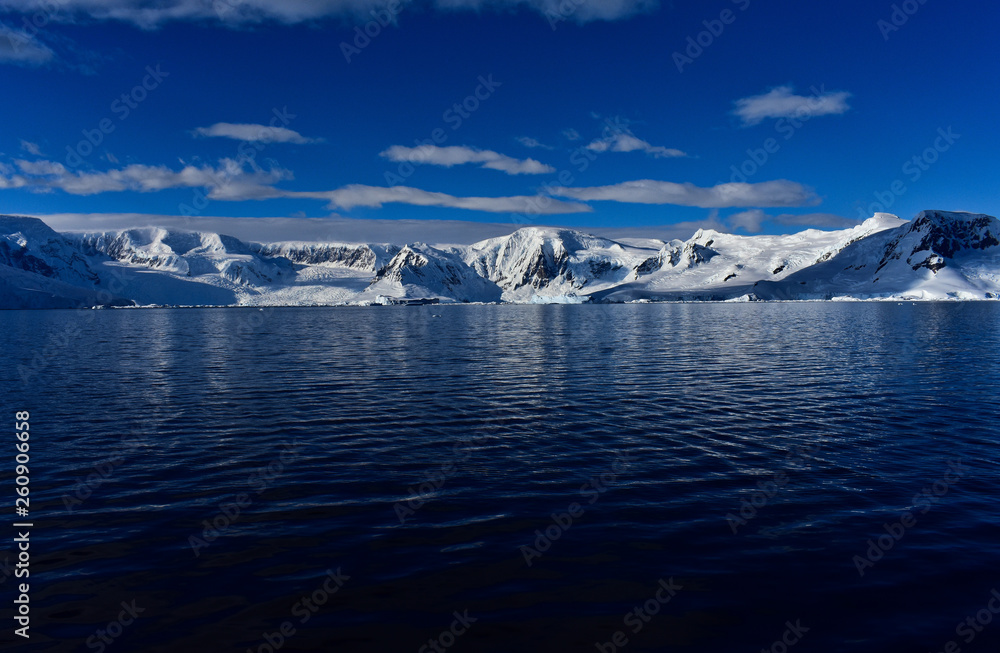 Antarctic ice covered mountains and terrains Antarctic ice covered mountains and terrains