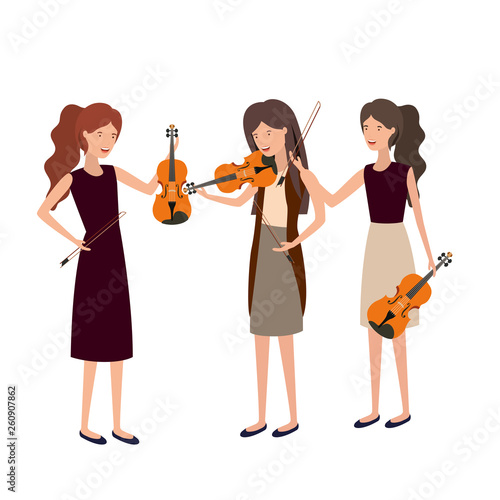 group of people with musical instruments