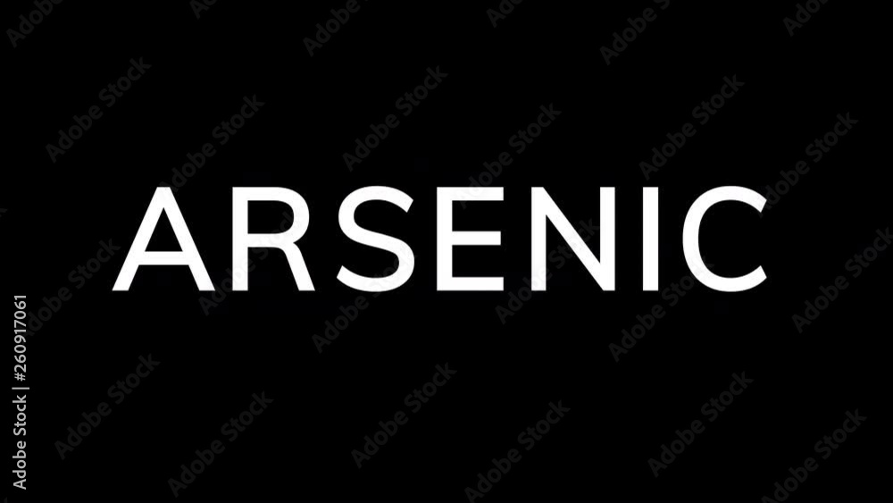 From the Glitch effect arises Element of periodic table ARSENIC. Then the TV turns off. Alpha channel Premultiplied - Matted with color black From the Glitch effect arises Element of periodic table ARSENIC. Then the TV turns off. Alpha channel Premultiplied - Matted with color black
