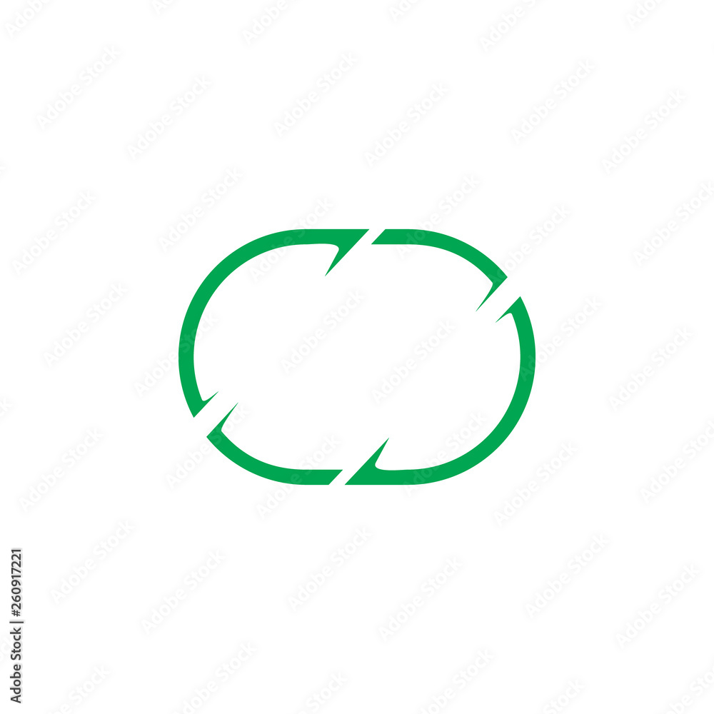 circle loop arrow rotation frame vector circle loop arrow rotation frame vector