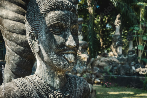 Buddha park  Laos