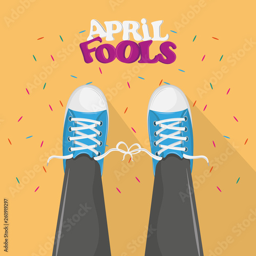 April fools day card