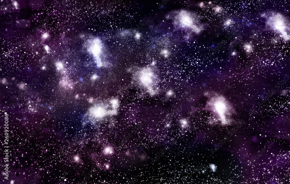 A space of the galaxy ,atmosphere with stars at dark background	