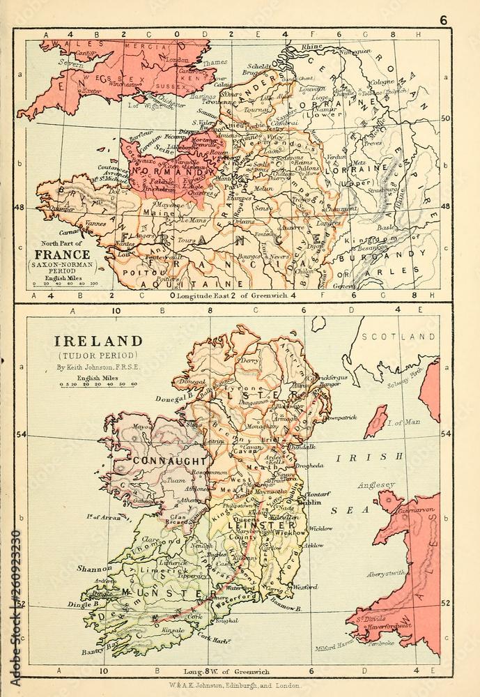 Fototapeta premium Stara mapa. Grawerowany obraz
