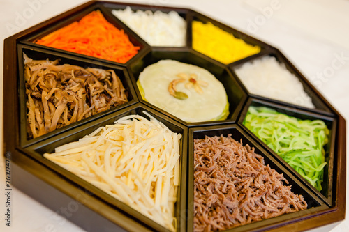 a Korean-style phraseboard