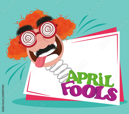 April fools day card