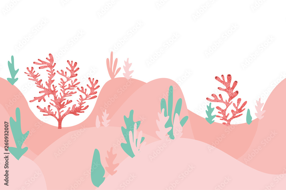 seaweed pattern isolated icon seaweed pattern isolated icon