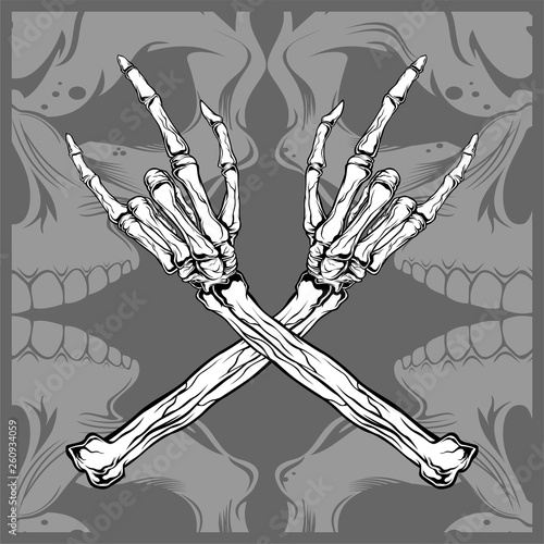 vector hand drawing