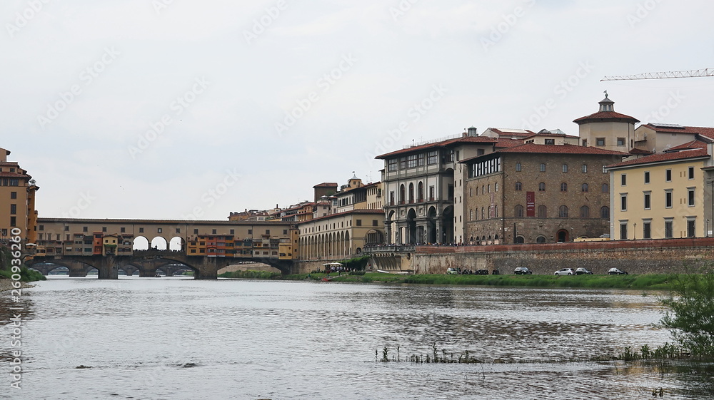 Obraz premium Ponte Vecchio bridge, Florence, Italy