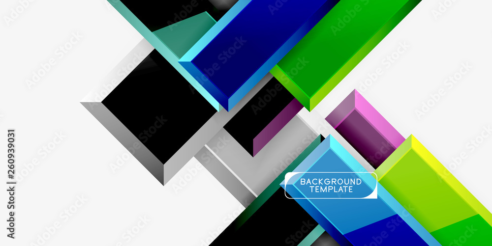 Abstract arrows composition background Abstract arrows composition background