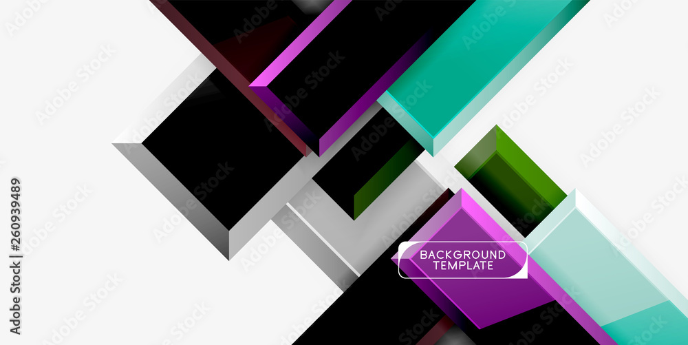 Abstract arrows composition background Abstract arrows composition background