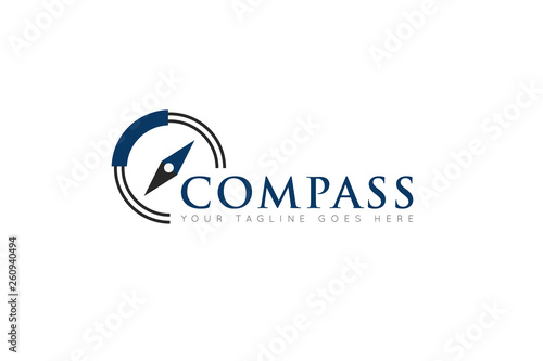 compass logo and icon vector illustration design template