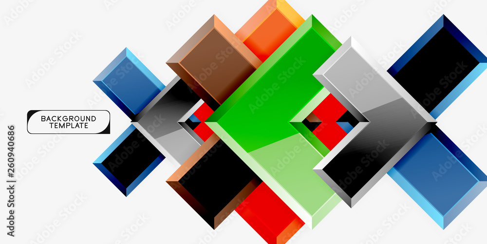 Abstract arrows composition background Abstract arrows composition background