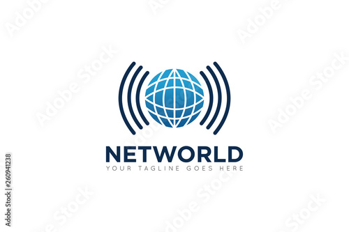 Free Download globe logo and icon vector illustration design Template - GFXLoad