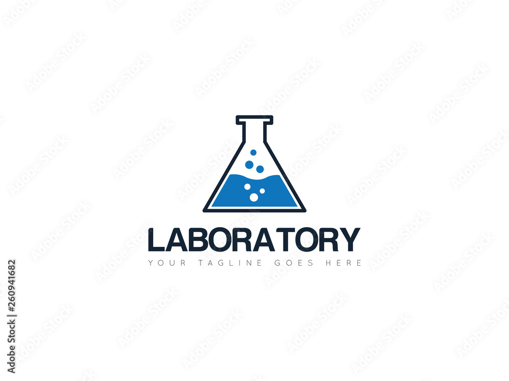 laboratory tube logo and icon vector illustration design template laboratory tube logo and icon vector illustration design template