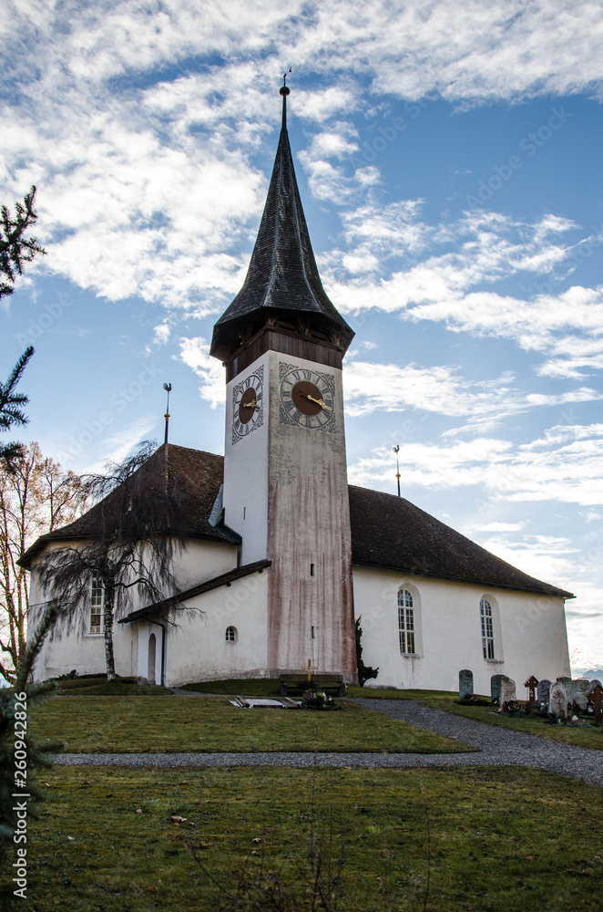 Church in Sigriswil, Switzerland