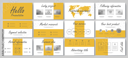 This template is the best as a business presentation, used in marketing and advertising, flyer and banner, the annual report