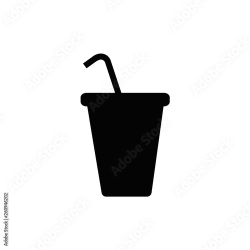plastic Cup icon. vector illustration
