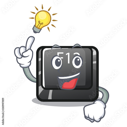 Have an idea f12 button installed on cartoon computer