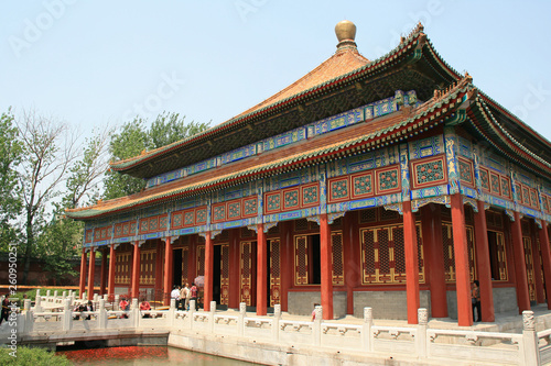 Guanyin palace in the beihai park in beijing (china)