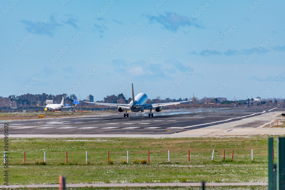 Aviones. Aterrizaje y despegue